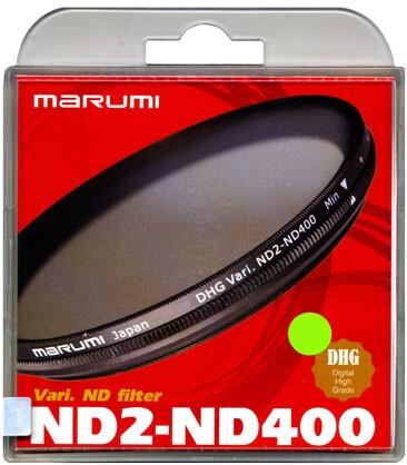 Marumi 77mm Vari ND 2X-400X Filtre