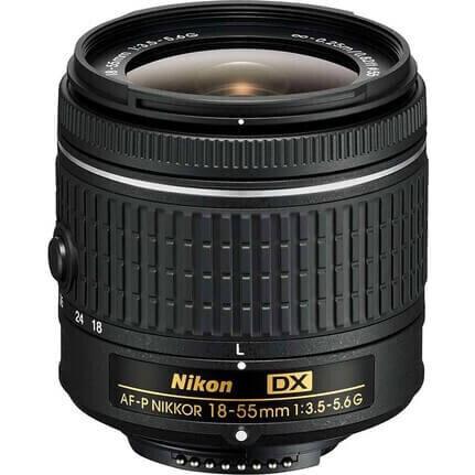 Nikon AF-P DX 18-55mm F/3.5-5.6G Lens