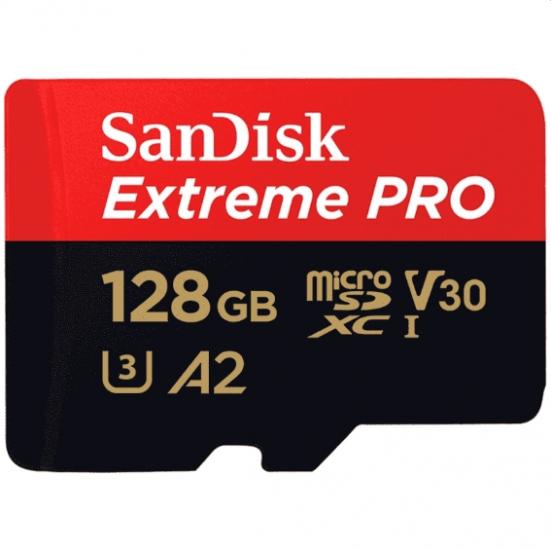 Sandisk 128GB 200mb/sn Extreme Pro MicroSD Kartı