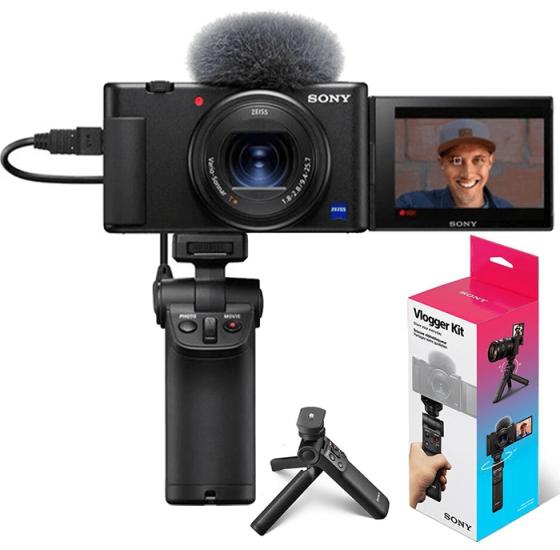 Sony ZV-1 Kamera GP-VPT2BT Grip Vlogger Kit