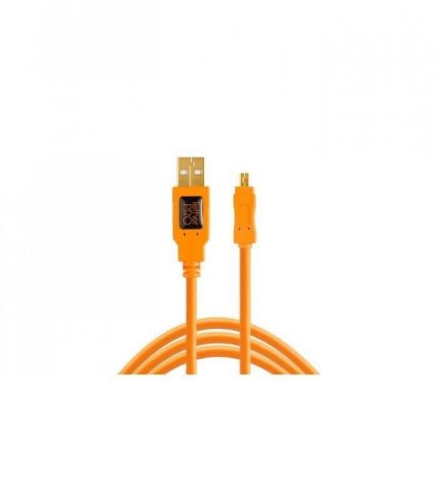 Tether Tools TetherPro USB 2.0 to Mini-B 8-Pin Bağlantı Kablosu CU8015-ORG