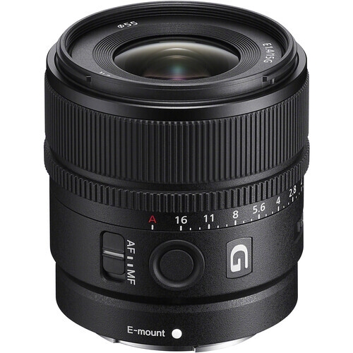 Sony E 15mm f/1.4 G Lens