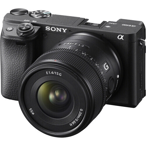 Sony E 15mm f/1.4 G Lens