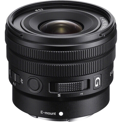 Sony E PZ 10-20mm F4 G Lens