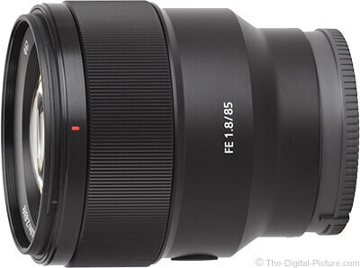 Sony FE 85mm f/1.8 Lens