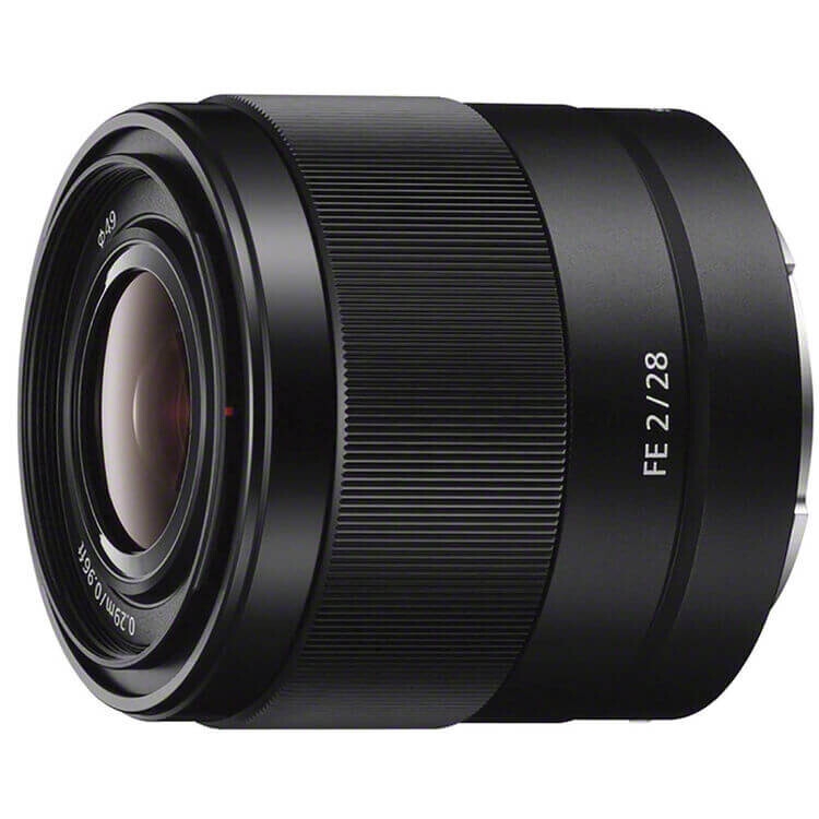 Sony SEL 28mm f/2 FE Lens