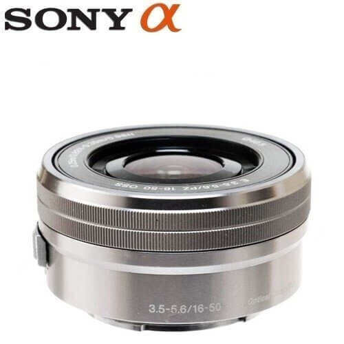 Sony SEL P 16-50mm F/3.5-5.6 Aynasız Lens (Gümüş)