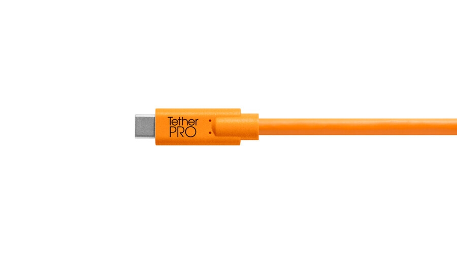 Tether Tools USB-C to USB-C 4.6m Orange CUC15-ORG