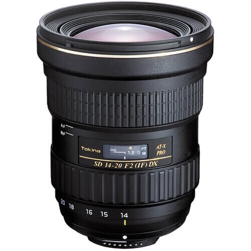 Tokina AT-X 14-20mm f/2 PRO DX Lens