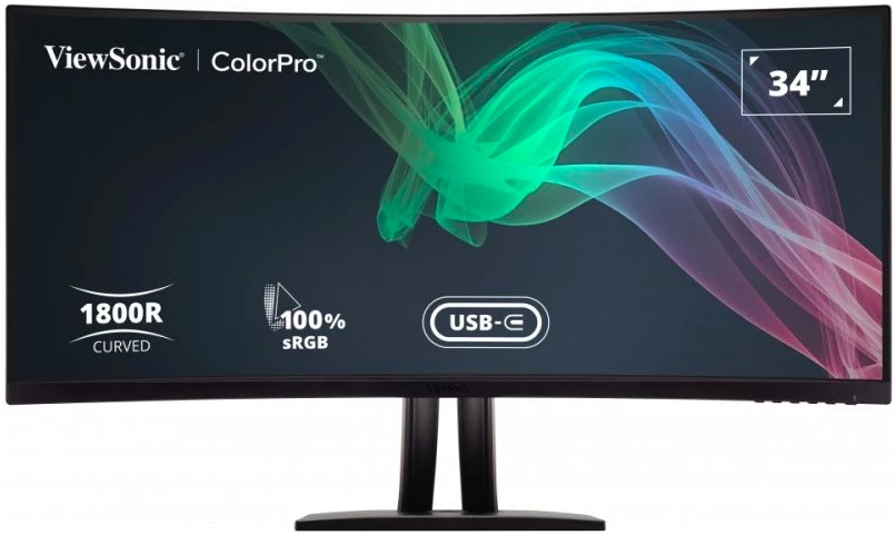 ViewSonic VP3481a 34’’ 21:9 Curved FreeSync 100 Hz LCD Monitör